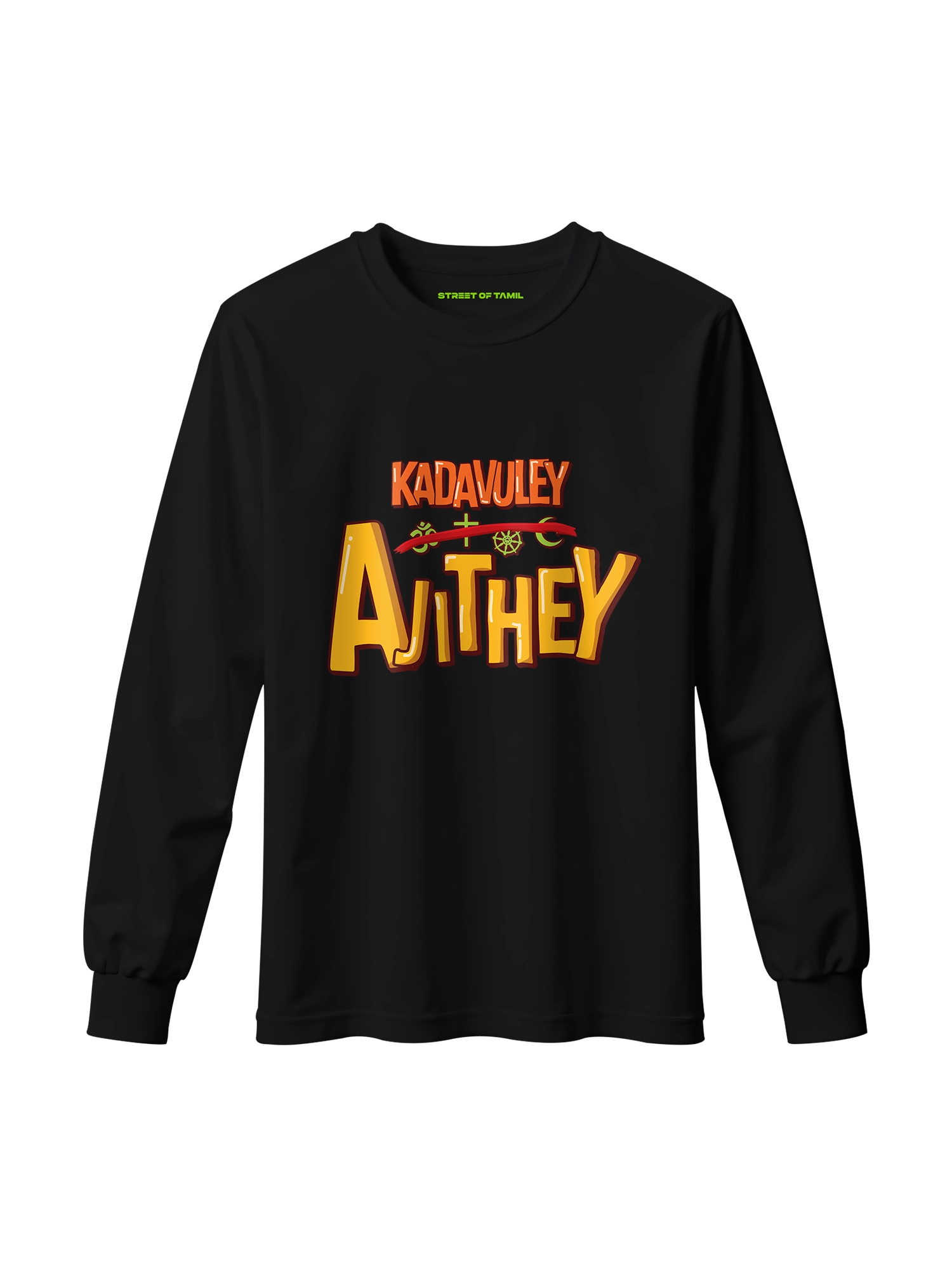 Kadavuley Ajithey Long Sleeve T-Shirt