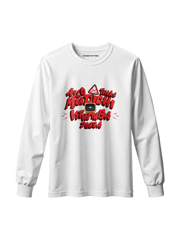 Avlo Thaan Mudichi Vitutinga Ponga Long Sleeve T-Shirt